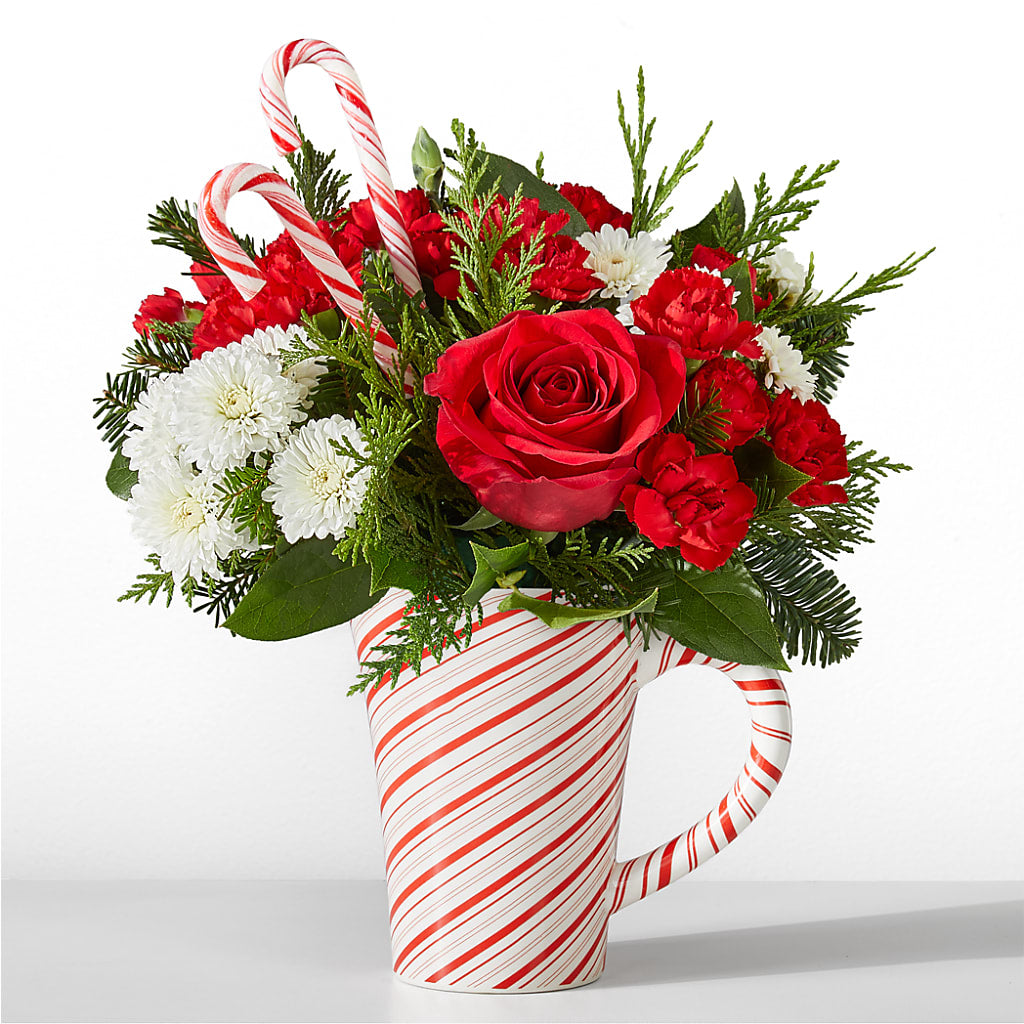 Peppermint Swirl Mug – Forever Flower Shop, Phoenix AZ