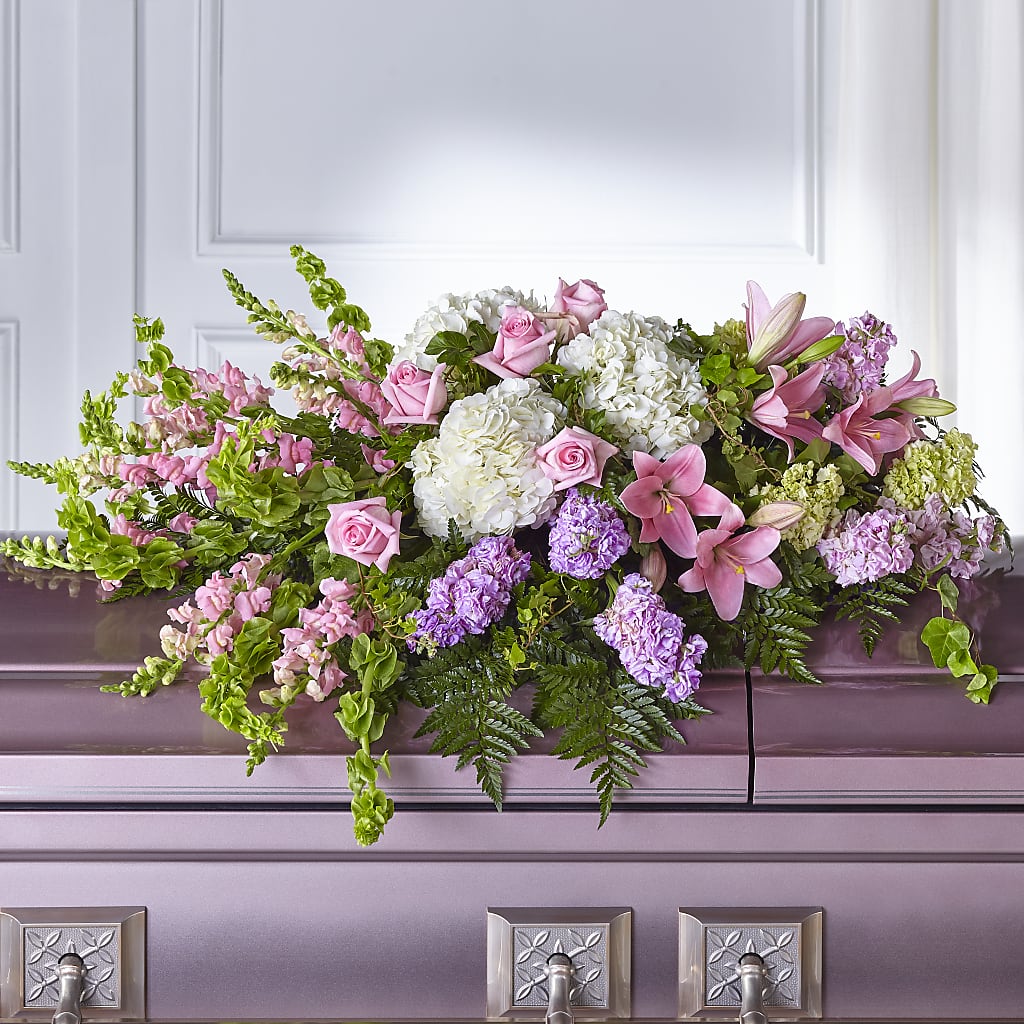 Life's Gratitude Casket Spray – Forever Flower Shop, Phoenix AZ
