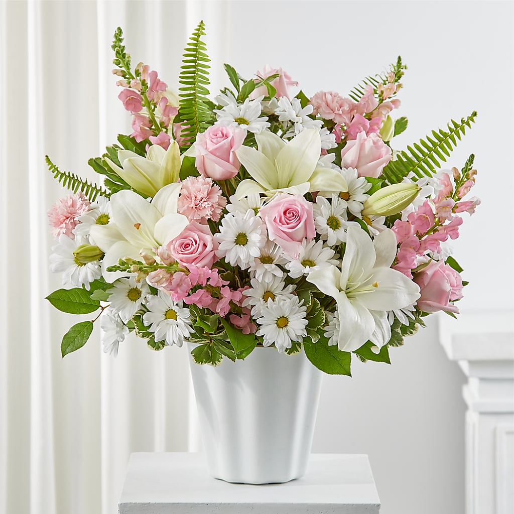 Soft Touch Tabletop Basket – Forever Flower Shop, Phoenix AZ