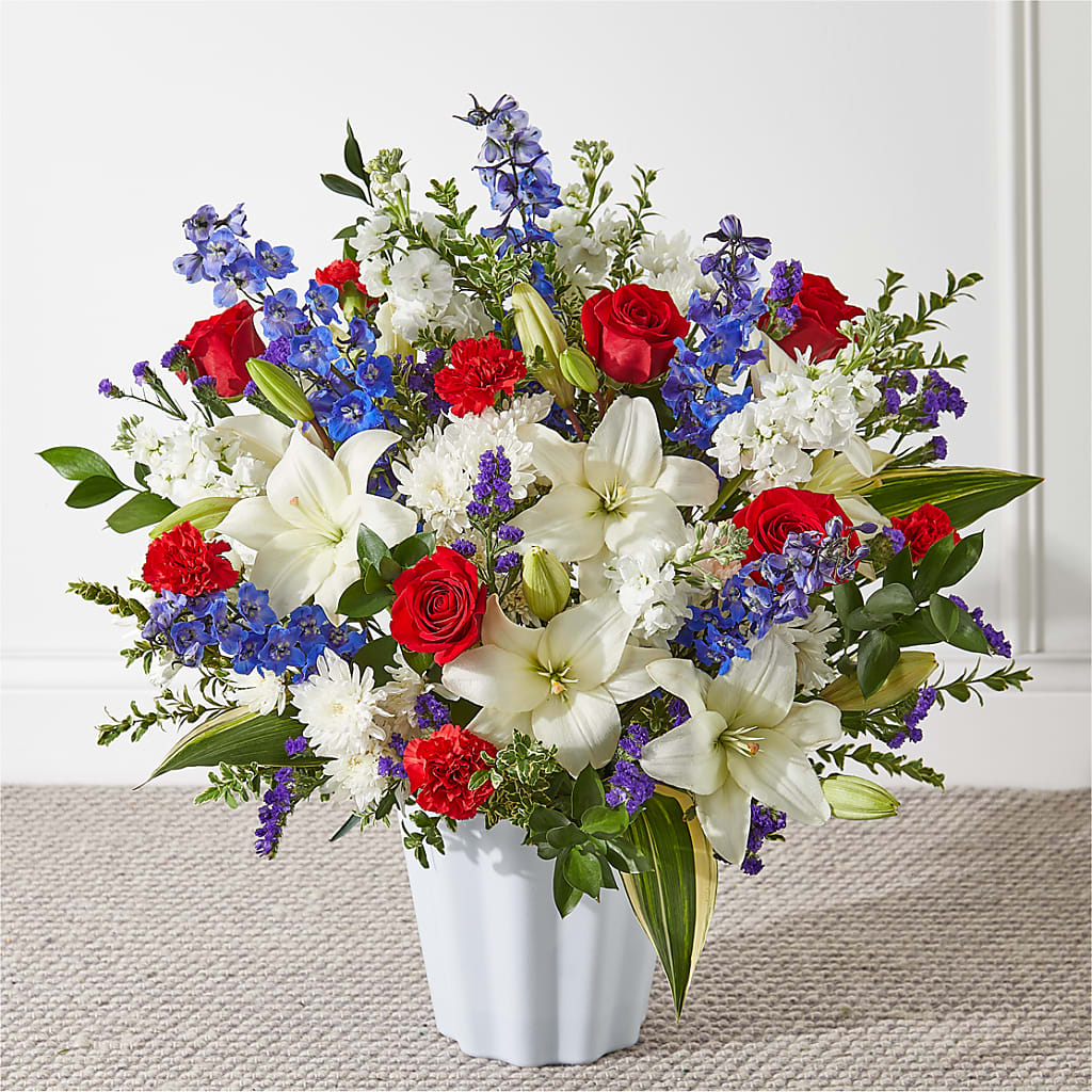 Consoled Floor Basket – Forever Flower Shop, Phoenix AZ