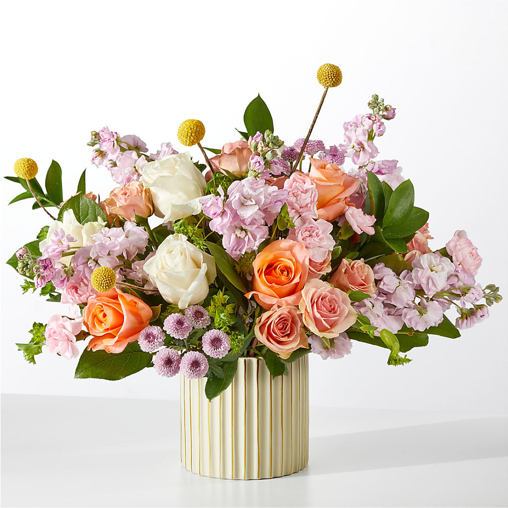 French Market Bouquet with Ivory Vase – Forever Flower Shop, Phoenix AZ