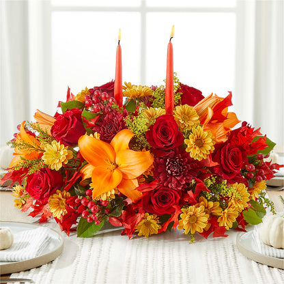 Autumn's Embrace Centerpiece –  Forever Flower Shop, Phoenix AZ