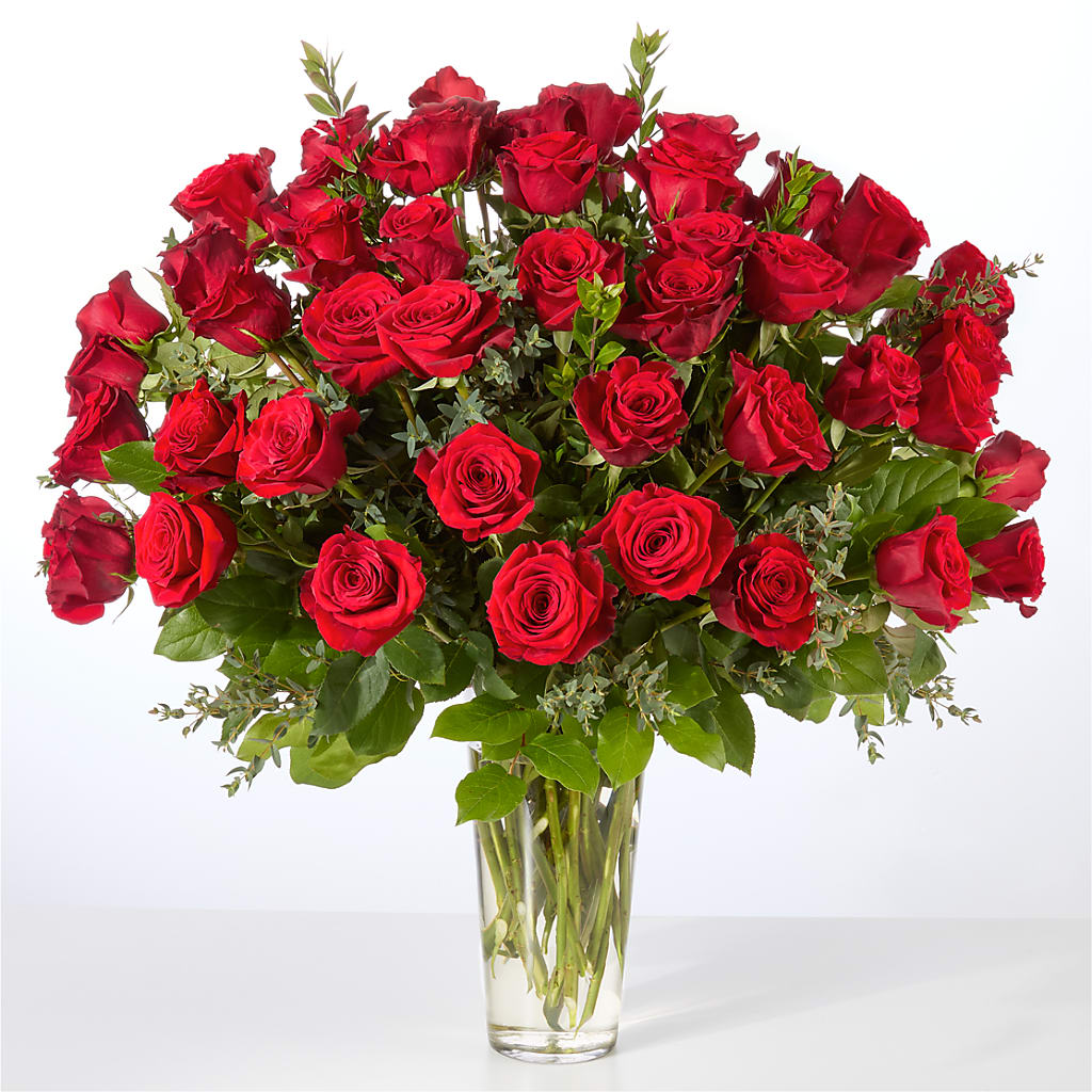 Forever Yours Fifty Stem Red Rose Bouquet –  Forever Flower Shop, Phoenix AZ